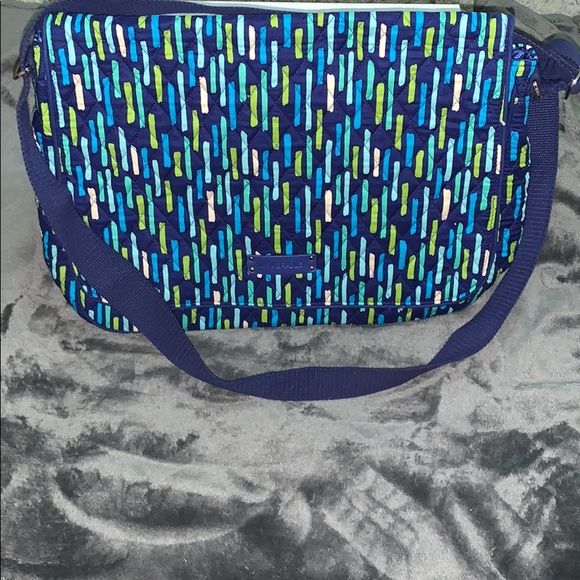 vera bradley messenger bag - Picture 1 of 6